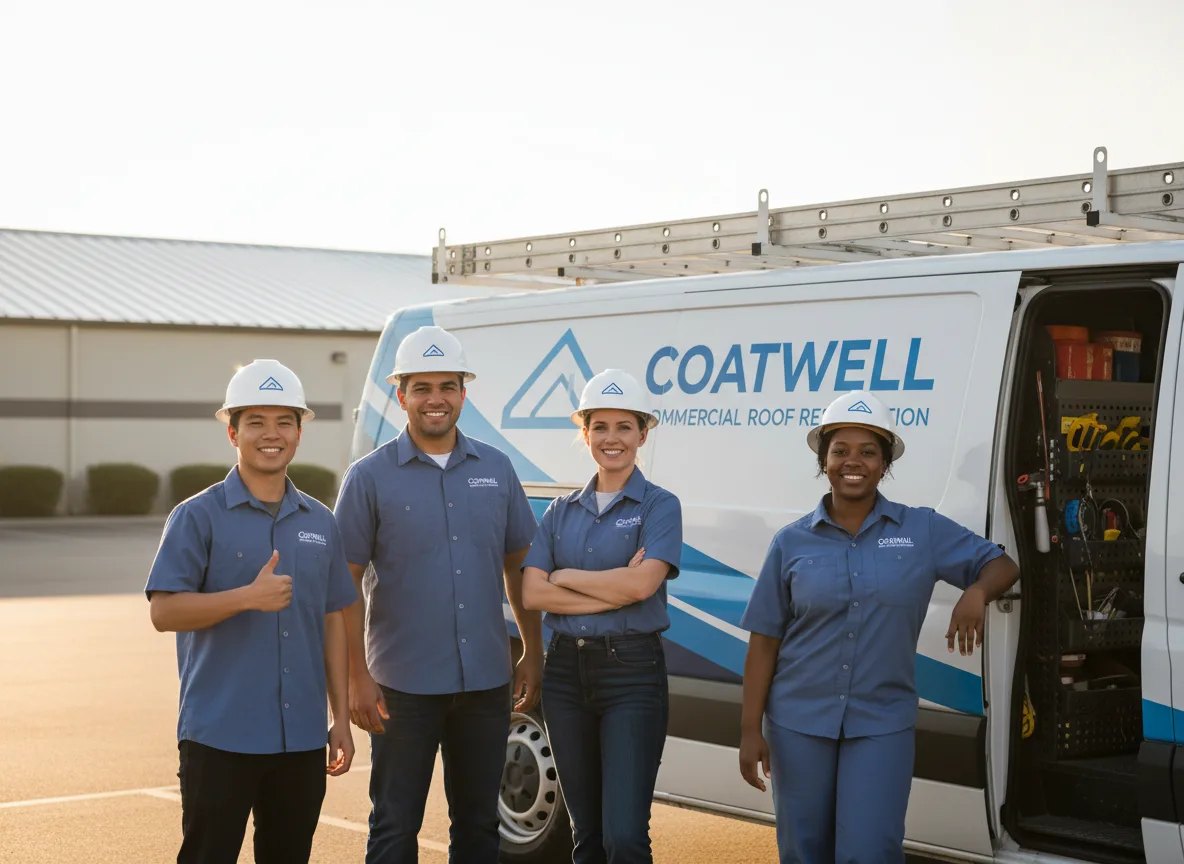 Commercial roof coating company in Pulaski, WI